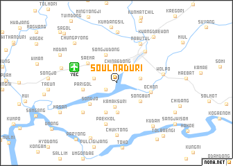 map of Sŏulnadŭri