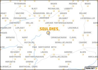 map of Soulomès