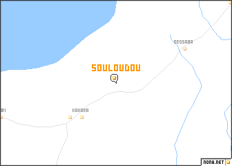 map of Souloudou