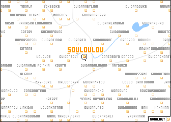 map of Souloulou