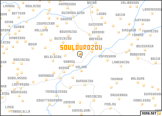 map of Soulourozou