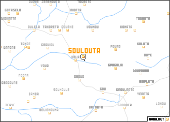 map of Soulouta