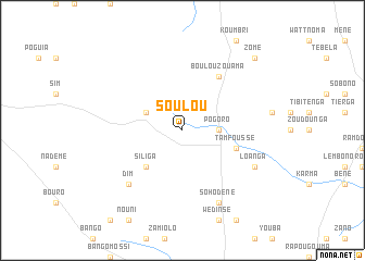 map of Soulou