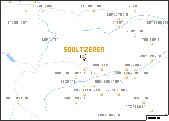 map of Soultzeren