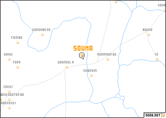map of Souma