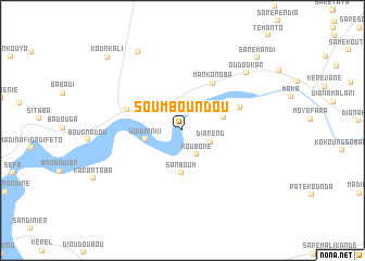 map of Soumboundou