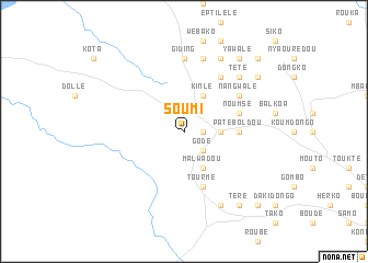 map of Soumi