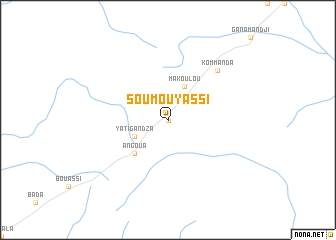 map of Soumouyassi