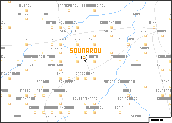 map of Sounarou