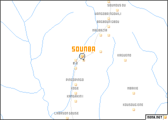 map of Sounba