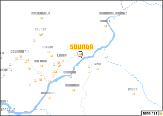 map of Sounda