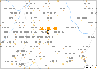 map of Soundian