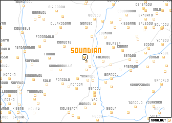map of Soundian