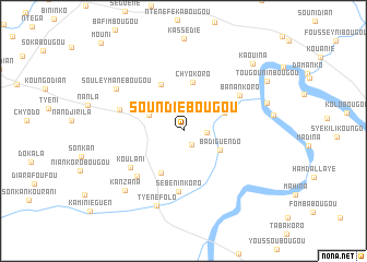 map of Soundièbougou