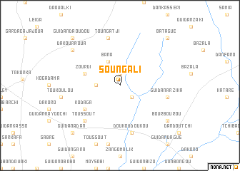 map of Soungali