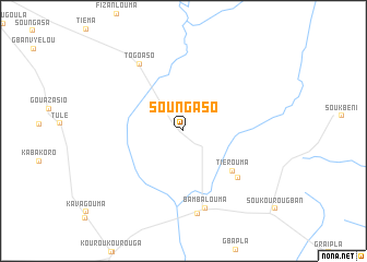 map of Soungaso
