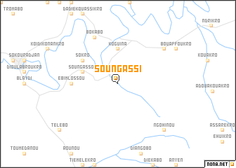 map of Soungassi