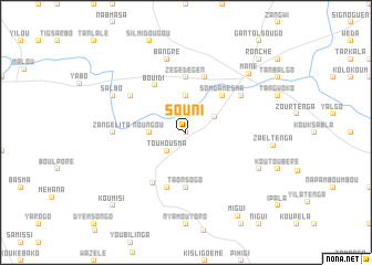 map of Souni