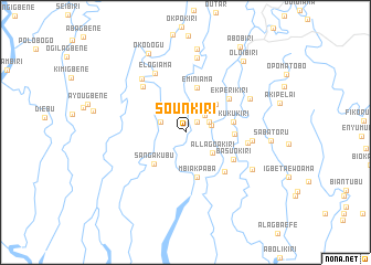 map of Sounkiri