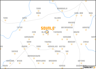 map of Sounlé