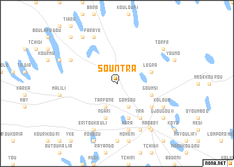 map of Sountra