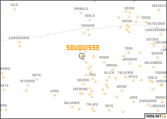 map of Souquisse