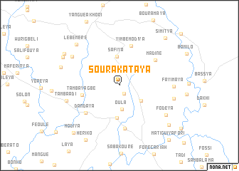 map of Sourakataya