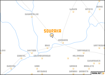 map of Souraka