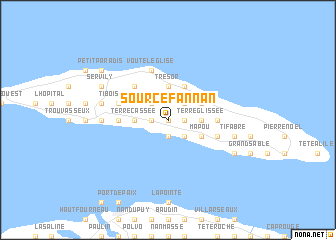 map of Source Fannan