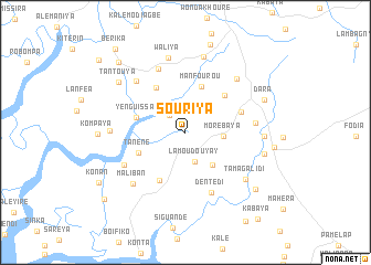 map of Souriya