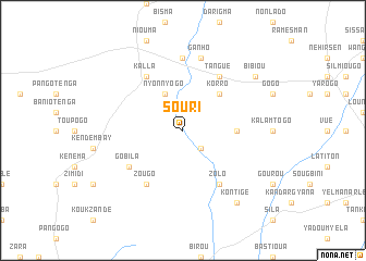 map of Souri