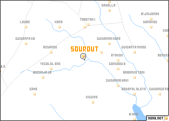 map of Sourout