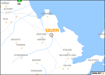 map of Soúrpi