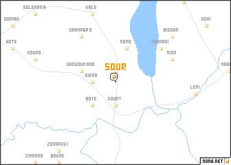 map of Sour