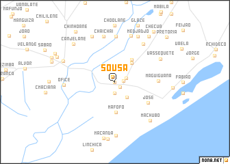 map of Sousa