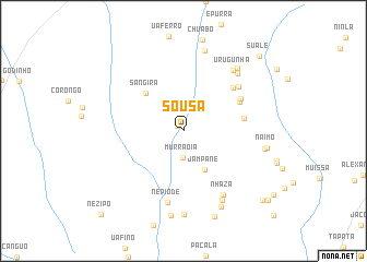 map of Sousa