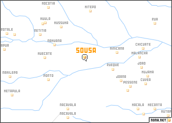 map of Sousa