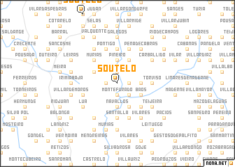 map of Soutelo