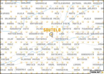 map of Soutelo