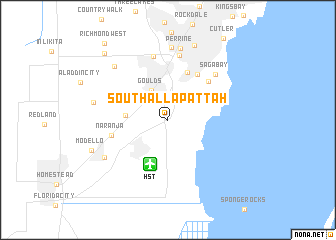 map of South Allapattah