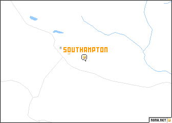 map of Southampton