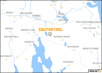 map of South Athol