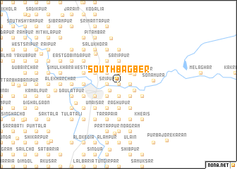 map of South Bāgber