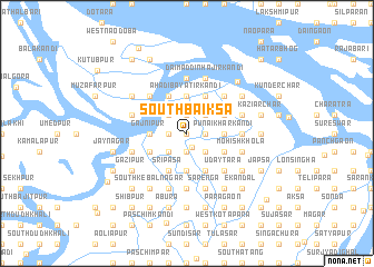 map of South Bāiksa