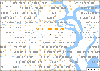 map of South Bānkura