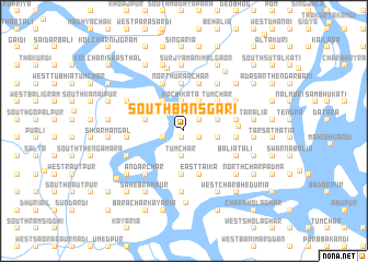 map of South Bānsgāri