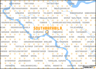 map of South Barabila