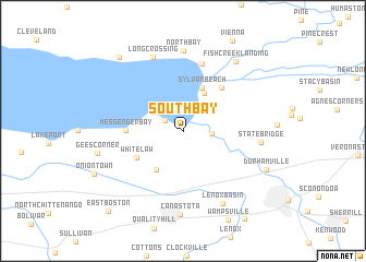 map of South Bay