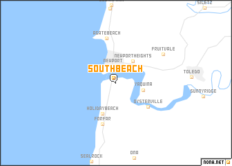 map of South Beach