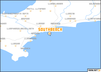 map of South Beach